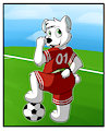 On the Soccer Pitch by BaltNWolf by PolarYoshi