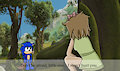 Sonic Boom AU - Lilly and Sonic's First Meeting