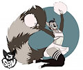 cheering racoon[COM]
