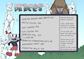 Commissions price list