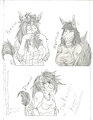 The Kadath`s Angels (Kadath`s gift) - Sketch