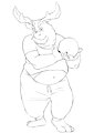 Commission Bowling Moose