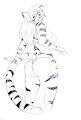 Odile's booty by elderwyrm