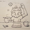 Inktober 10/21 - "furious"