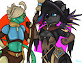[TRADE] Emmii and Chishi Halloween Shopping
