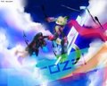 Above the clouds by RozelRoo