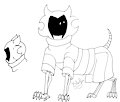 Inktober 22nd day - UnderGrave Temmie