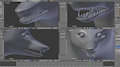 3D Fox WIP #8 by HelioFox