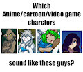 who would these guys sound like to you?
