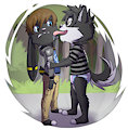 savorin!$%&/# kissing a friend