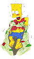 Soft Vore: Bart Simpson and Like-Like by KnightRayjack