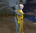 Surprise hugs.