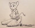 Inktober 10/26 - "squeak"