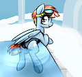 Windy Swim