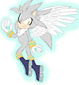 Silver as an angel