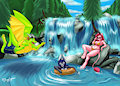 Waterfall Splash