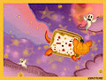 Frosted Pumpkin Pie Nyan Cat by KrazyKari
