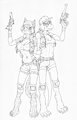 Ladies with pistols~