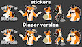 new stickers commission :D