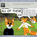 Ask My Characters - Bare Butt Bongos 3 by Micke