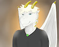 The new dessing of my sona by RoyalDrakken