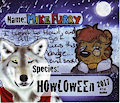 My Howloween 2017 Badge