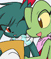 Daiki and Raika by RivvonCat