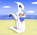 Lugia onna Beach