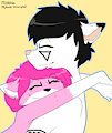 Cas getting a hug by AngelCastiel