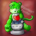 Blaze's puffy Diaper by BlazeHeartPanther