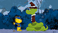 Ferald and Mr.Wiggly by KeithWilliams