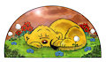 Ferald Sleeping By The Sunflowers