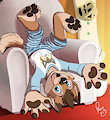MFF Badge: Toast Coyote by pandapaco