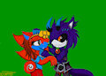 .:BG:. Puppy N Demon by DarkKittyCrimson