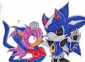 .:Neo MetalSonic N Kristina:. by DarkKittyCrimson