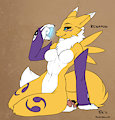 Renamon Relaxing