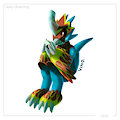 Come, Come, Flamedramon by VIND