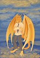 Dragon in Dawn - Acroth by KekPafrany
