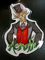 Furry fiesta 2010 Con-badge by Dook
