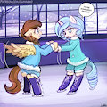 Speed Paint - Ice Skating Lessons