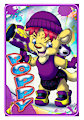 Splatoon Poppy Badge by Tavi by Flenhah