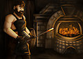 [college] Blacksmith by Gela98