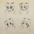 Expression work with my OC by Dez
