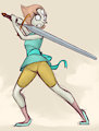 Pearl Attack Pose by MarsMiner