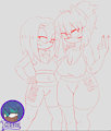 Pezzy and Tikal  from sonic
