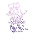 Commission - Chibi Angel by Settiesama