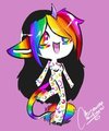 Commission - Cutie Skittles by Settiesama