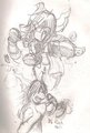 Punching the fuck out of someone by Corootai