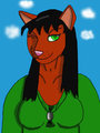 Evelyn the cat by Trey