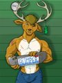 Commission - Bumper the Buck by Beachfox